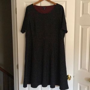 Lands’ End Short Sleeve Dress - 2X